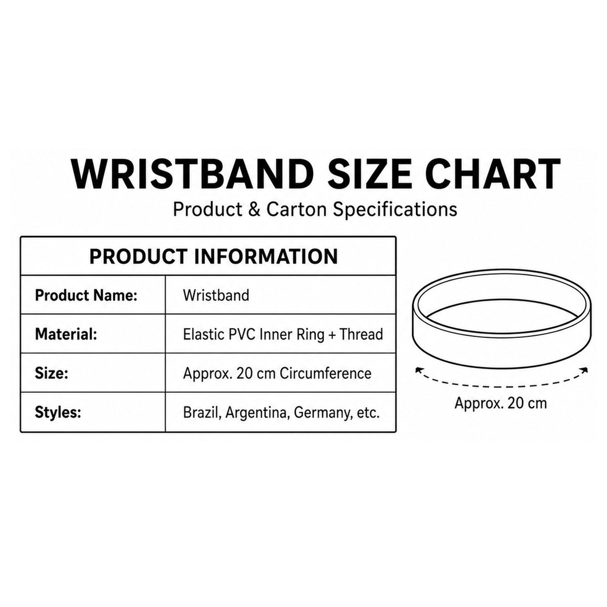 2026 World Cup National Bracelets