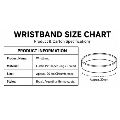 2026 World Cup National Bracelets