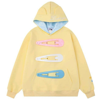 Snap Clip Oversized Hoodie