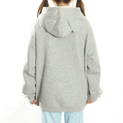 Snap Clip Oversized Hoodie