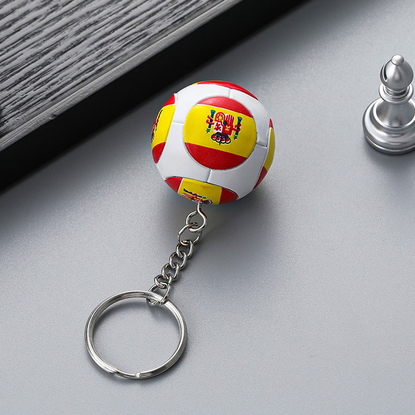 World Cup 2026 Football National Flag Keychains
