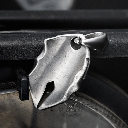 Spartan Warrior Helmet Stainless Steel Pendant