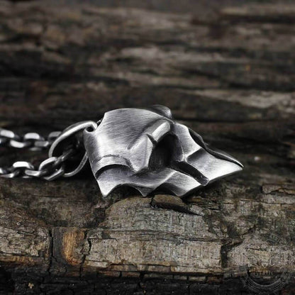 Spartan Warrior Helmet Stainless Steel Pendant