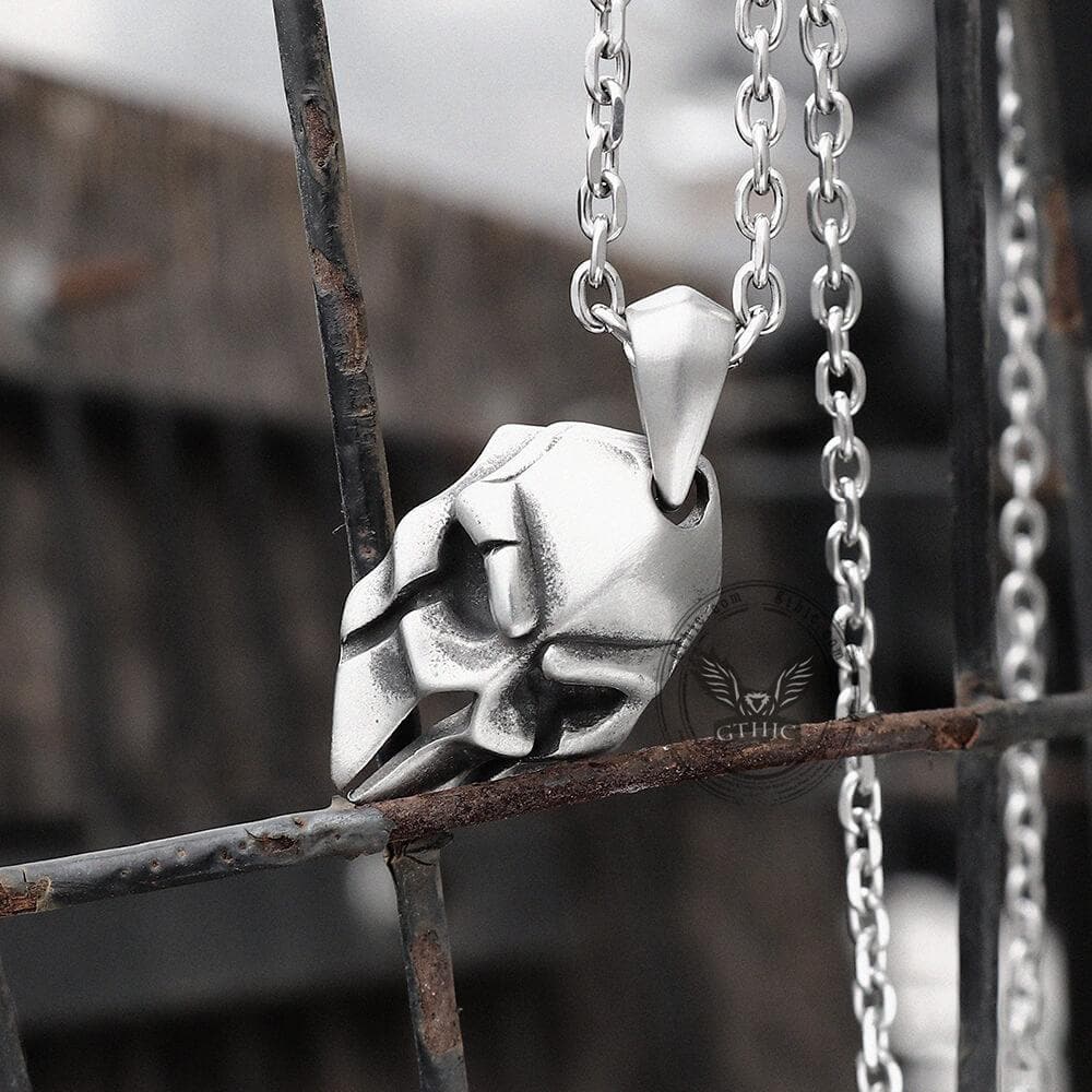 Spartan Warrior Helmet Stainless Steel Pendant