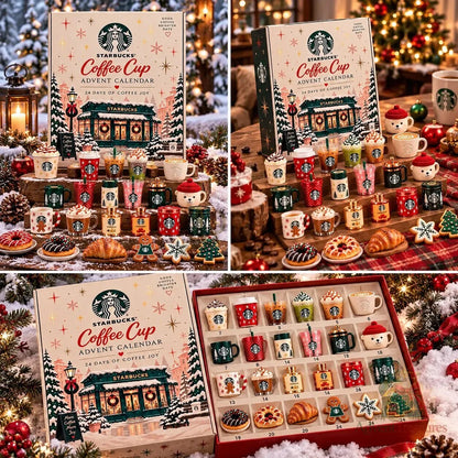 Starbucks Coffee Cup Advent Calendar 2026 Set