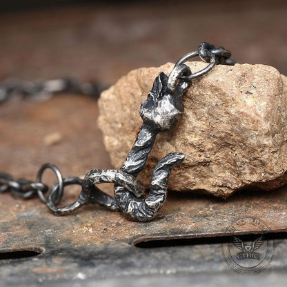 Sterling Silver Skull Chain