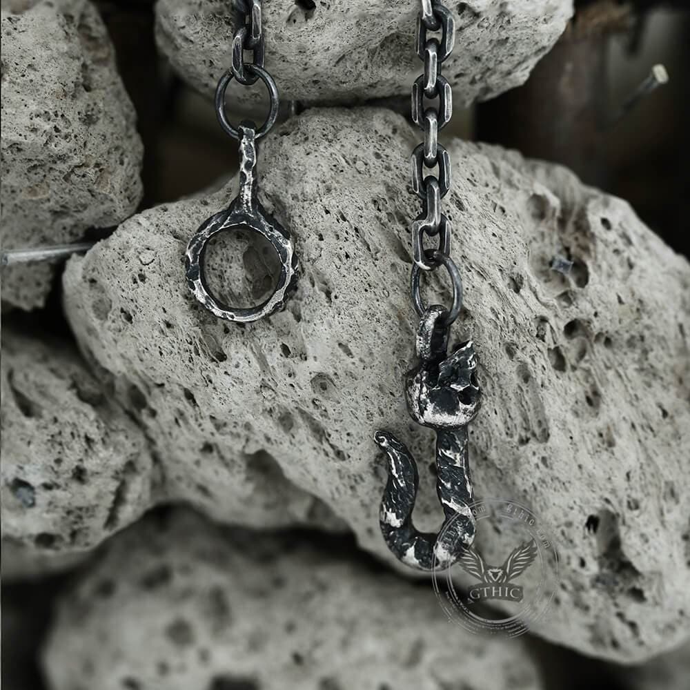 Sterling Silver Skull Chain