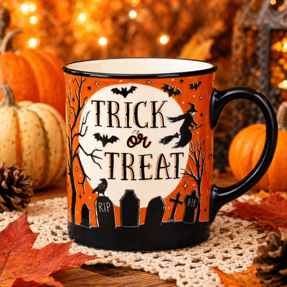 Trick or Treat Vintage Halloween Mug