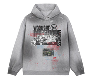 Mad Ppl Faded Distress Hoodie