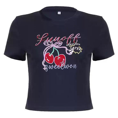 Sweet Cherry Crop Top