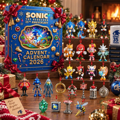 Sonic The Hedgehog 35th Anniversary Advent Calendar 2026