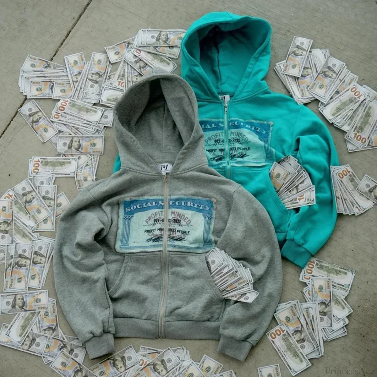 Trendy Brand Printed Hoodie
