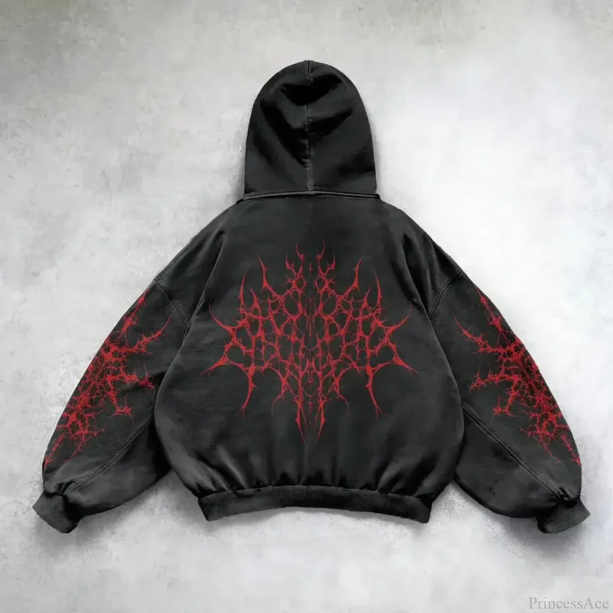 Washed Vintage Fleece Hoodie