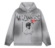 Rage Faded Distress Hoodie